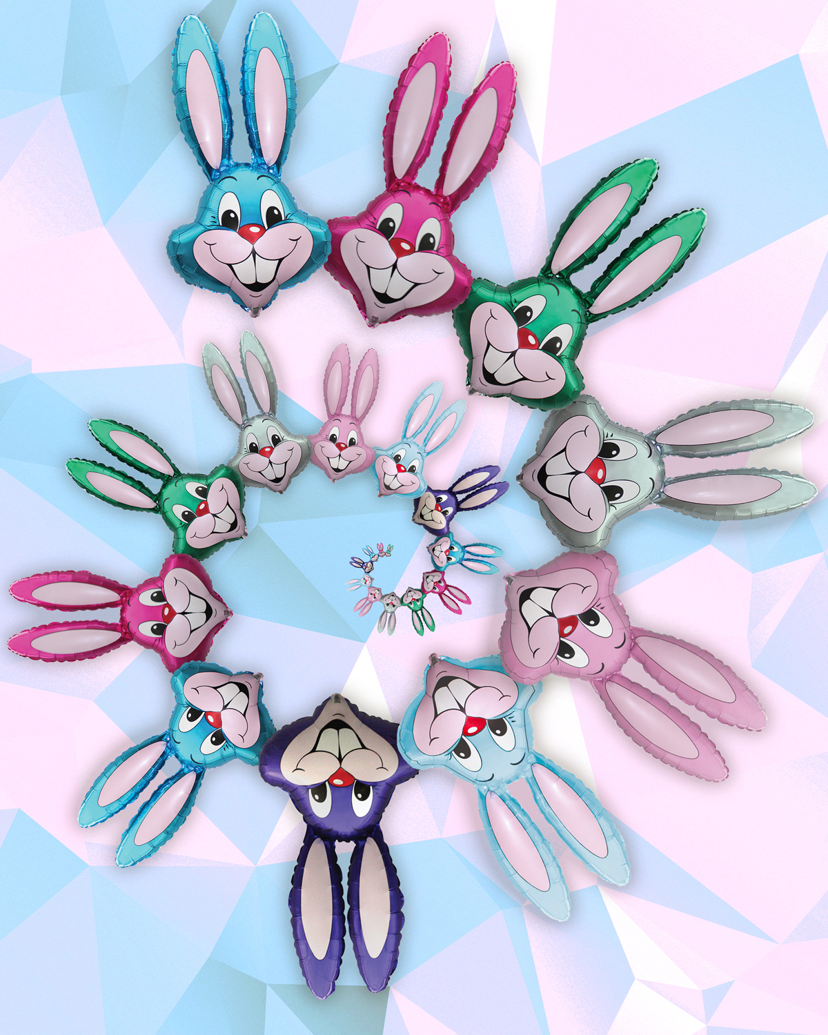 Flexmetal Bunny Heads