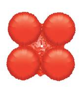 30" MagicArch Large Balloon Metallic Red