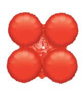 13" MagicArch Metallic Red Balloon