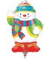 14" Airfill Only Chilly Snowman