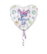 31" Mother's Day Butterfly Swirl Insider Balloon