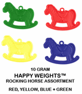 10 Gram Happy Weights Rocking Horse Asst.