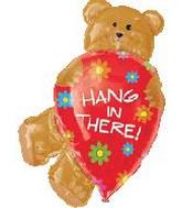 34" Hang In There Mylar Balloon