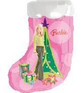 26" Barbie Stocking Shape Balloon
