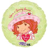 18" Strawberry Shortcake Mother's Day Balloon