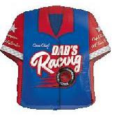 24" Dad's Racing Shirt Balloon