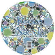 9" Airfill Only Holographic Recien Nacido Balloon (Spanish)