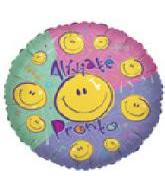 18" Aliviate Pronto Smilyes Balloon (Spanish)