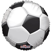 18" Soccer Ball Mylar Balloon