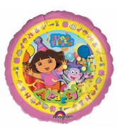 18" Dora the Explorer Una Fiesta Party Foil Balloon (Spanish) Balloon
