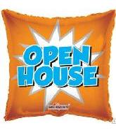 18" Orange Open House Starburst