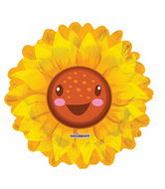 28" Bright Sunflower Balloon Shape