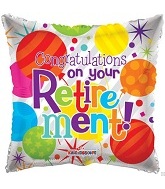 18" Congratulations On Your Retirement Balloon