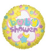 18" Baby Shower Quilt Mylar Balloon