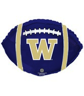 21" University Of Washington Collegiate Football Balloon