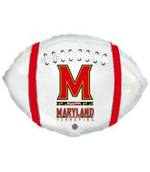 21" University Of Maryland Collegiate Football Balloon