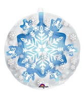 24" Snowflake Balloon