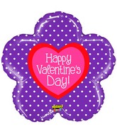 30" Mighty Bright Shape Mighty Valentine Flower Balloon