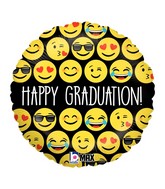 18" MAX Float Balloon Emoji Graduation