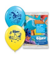 12" (6 Count) Special Assorted Finding Dory Latex Balloons