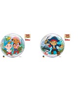 22" Single Bubble Packaged Captain Of The Never Seas Balloon
