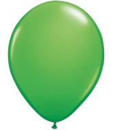 11" Qualatex Latex Balloons 25 Per Bag Spring Green