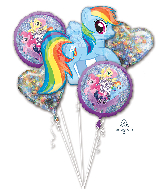 My Little Pony Friendship Adventure Bouquet Foil Balloon