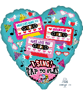 29" What I Like About You Tapes Singing Foil Balloon