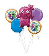 Bouquet Ugly Dolls Five Piece Balloons
