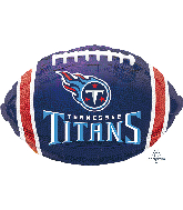 17" NFL Football Tennesee Titans Team Colors Junior Foil Balloon