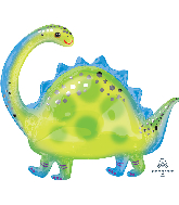 32" Brontosaurus SuperShape Foil Balloon