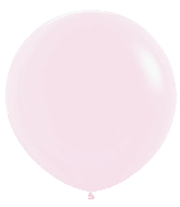 36" Betallatex Pastel Matte Pink Latex Balloons (2 Per Bag)