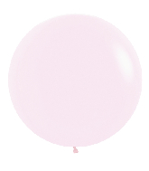 24" Betallatex Pastel Matte Pink Latex Balloons (10CT)