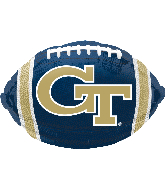 Georgia Tech Junior Shape Foil Balloon