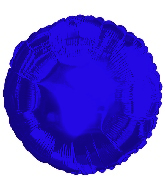 18" CTI Brand Purple Circle Foil Balloon