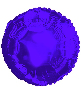 17" CTI Deep Purple Metallic Circle Balloon