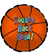 18" Bounce Back Soon Foil Balloon