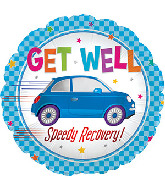 17" Get Well Speedy Recovery Foil Balloon
