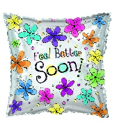 17" Feel Better Soon Pillow Balloon