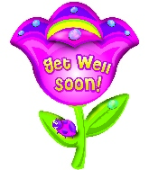 32" Get Well Soon Flower B260