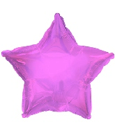 4.5" Airfill Only CTI Pink Star Balloon