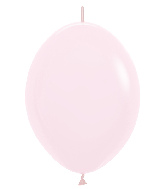 12" Link-O-Loon Latex Balloons Pastel Matte Pink