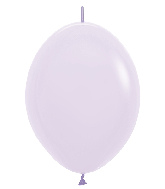 12" Link-O-Loon Latex Balloons Pastel Matte Lilac