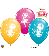 11" Disney Fancy Nancy Assorted Latex Balloons