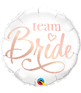 18" Team Bride Foil Balloon