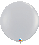 36" Qualatex Gray Latex Balloons