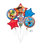 Bouquet Toy Story 4 Foil Balloon