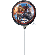 9" Airfill Only Avengers Endgame Foil Balloon