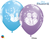 11" Disney Frozen 2 Latex Balloons (25 Per bag)