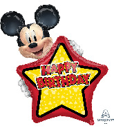 30" Mickey Mouse Forever Personalized Foil Balloon